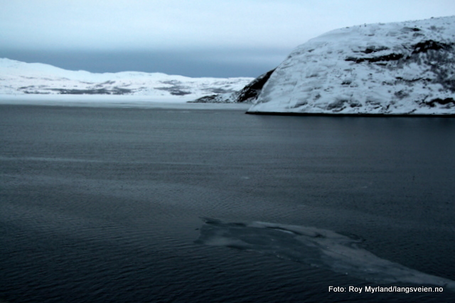 Fjord Finnmark Hurtigruten kai Vardø Trolldomsdømte Foto Roy Myrland