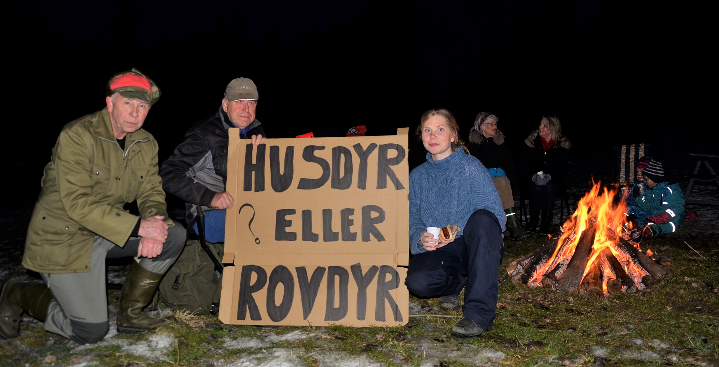 Vardebrenning Mot Rovdyrpolitikk.