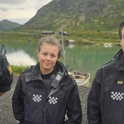 Det gikk heldigvis godt. -Politi fra Gjøvik, Otta og Dombås deltok i redningsaksjonen ved Gjende