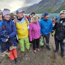 Fjellfolk ved Gjende.