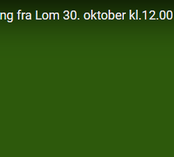 Skolesaken. -Direkte 30. otober kl.12.00 fra Norsk Fjellsenter i Lom