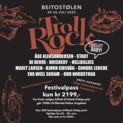 Trollrock. Beitostølen 24.-26. juli 2025.