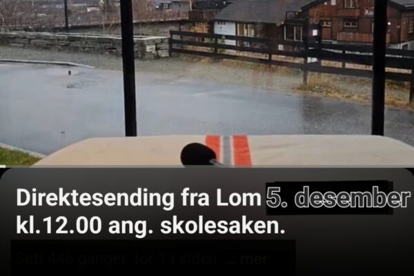 Direkte frå Lom torsdag 5.