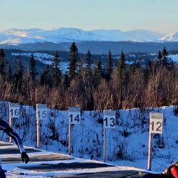 Stor fotoserie med kommentarer fra skiskytterrennet.